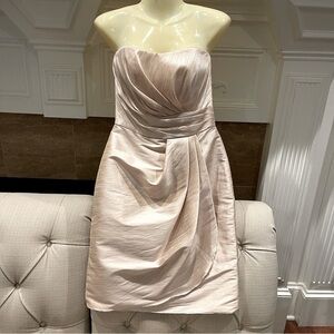 Alfred Sung Dress Pink Cocktail Party Dress Size 6 Wedding party Prom